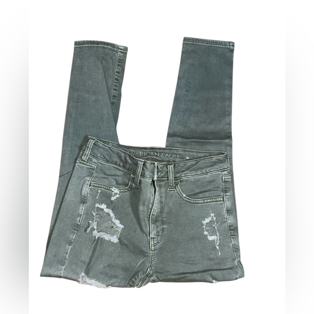 NWOT American Eagle super stretch, high-rise crop jegging jean